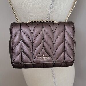 Kate Spade Quilted Metallic Crossbody Bag